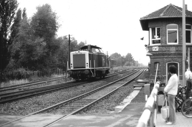 Bahnhof Hattorf am Harz Oktober 1981