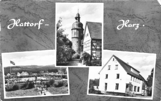 Alte Ansichtskarte von Hattorf